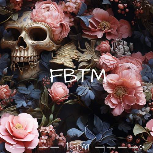 ROUND 45 - Bedazzled Skulls