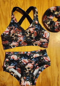 ROUND 45 - Bedazzled Skulls