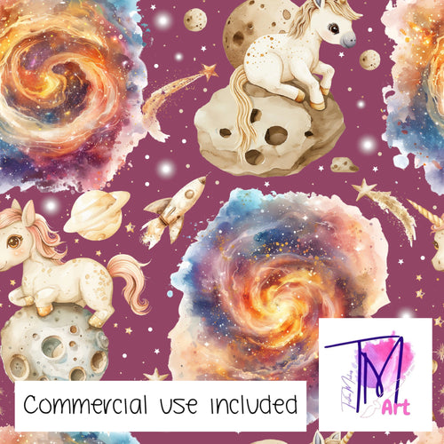 258 - Unicorn Planet Pink (UNLIMITED)