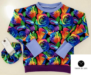 THEME ROUND #17 - Rainbow Roses