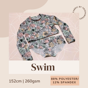 swim; swim fabric; diy bathers; digital printed fabric; custom fabric
