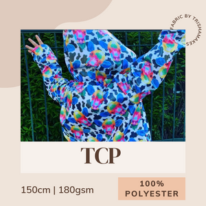 TCP; top coat polyester; raincoat fabric; Australian fabric store