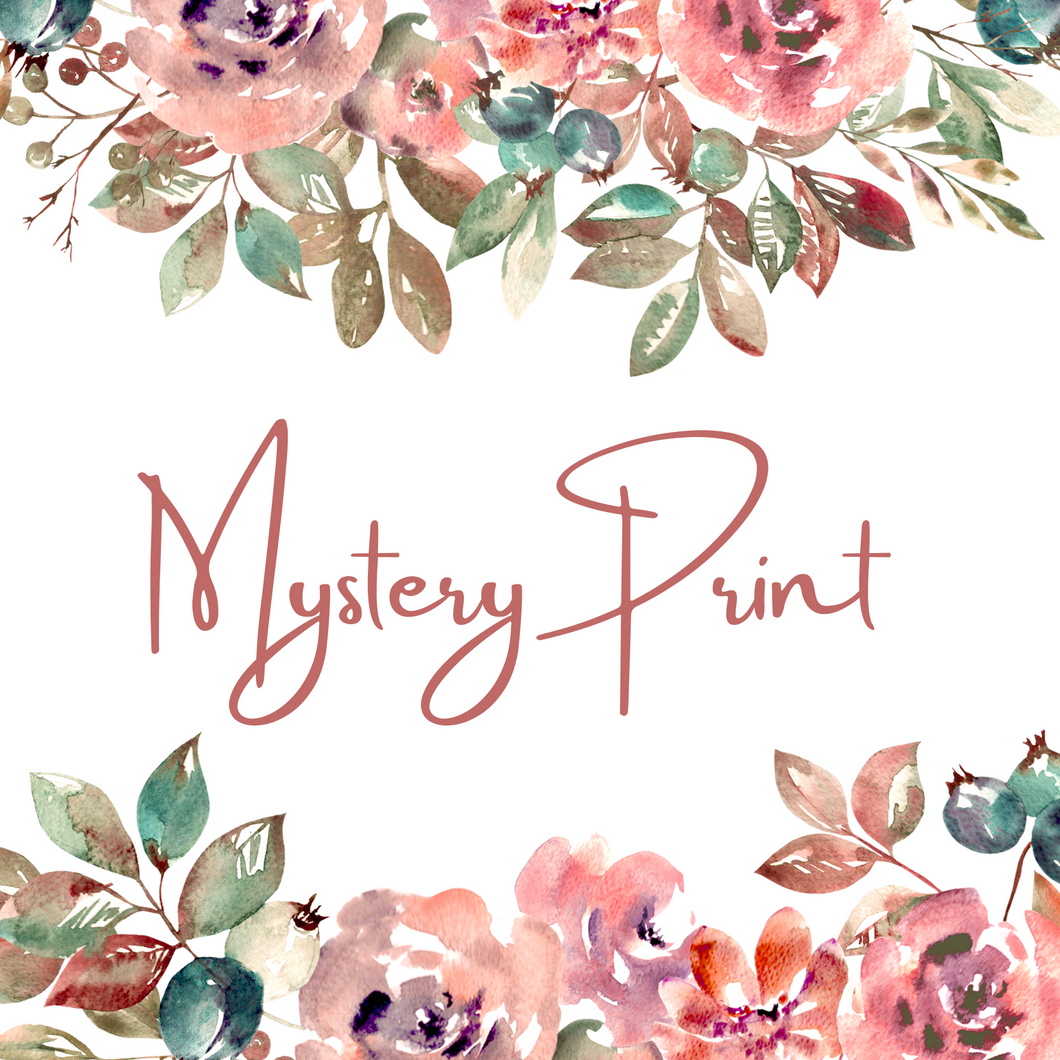 MYSTERY PRINT - PREORDER ROUND 65 (12-19th October)