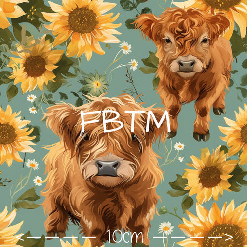 THEME #33 - Sunflower Cows