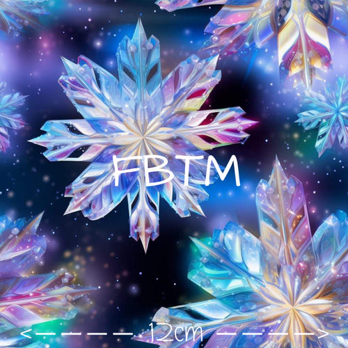 THEME 28 - Transparent Snowflakes