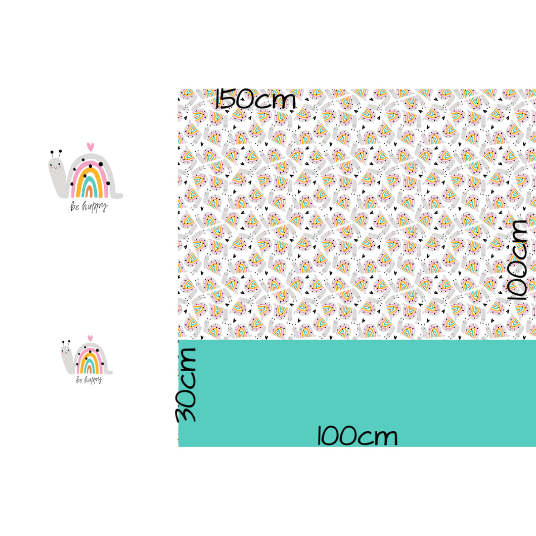 THEME #30 - 1m Snail Be Happy Panel