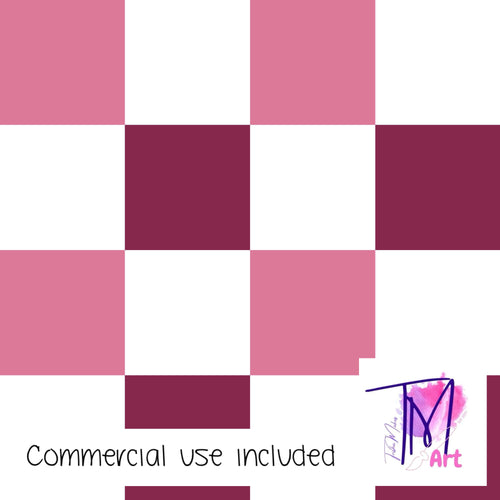 187 - Leopards & Roses Checkers Coord (UNLIMITED)