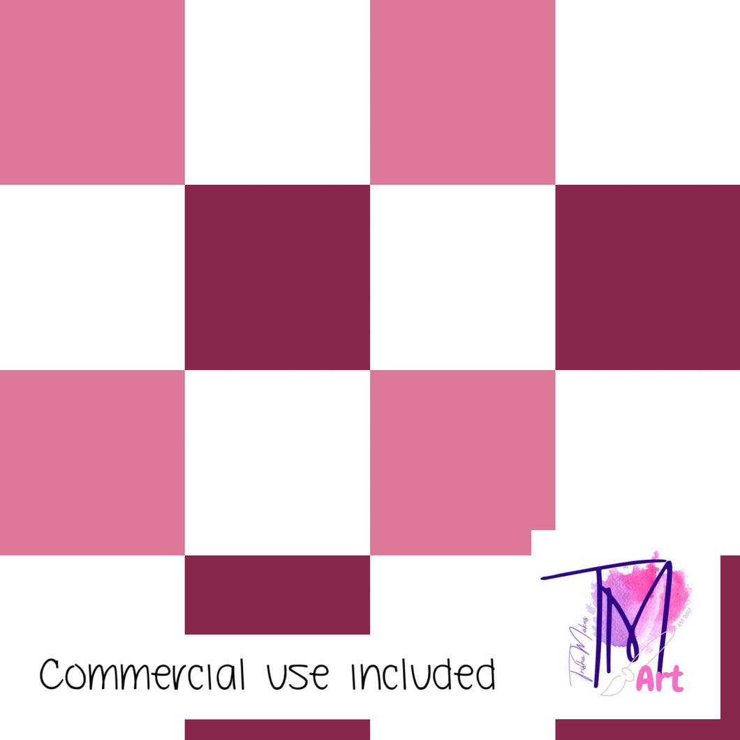 187 - Leopards & Roses Checkers Coord (UNLIMITED)