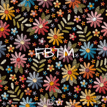 Load image into Gallery viewer, ROUND 40 - Embroidered Flowers