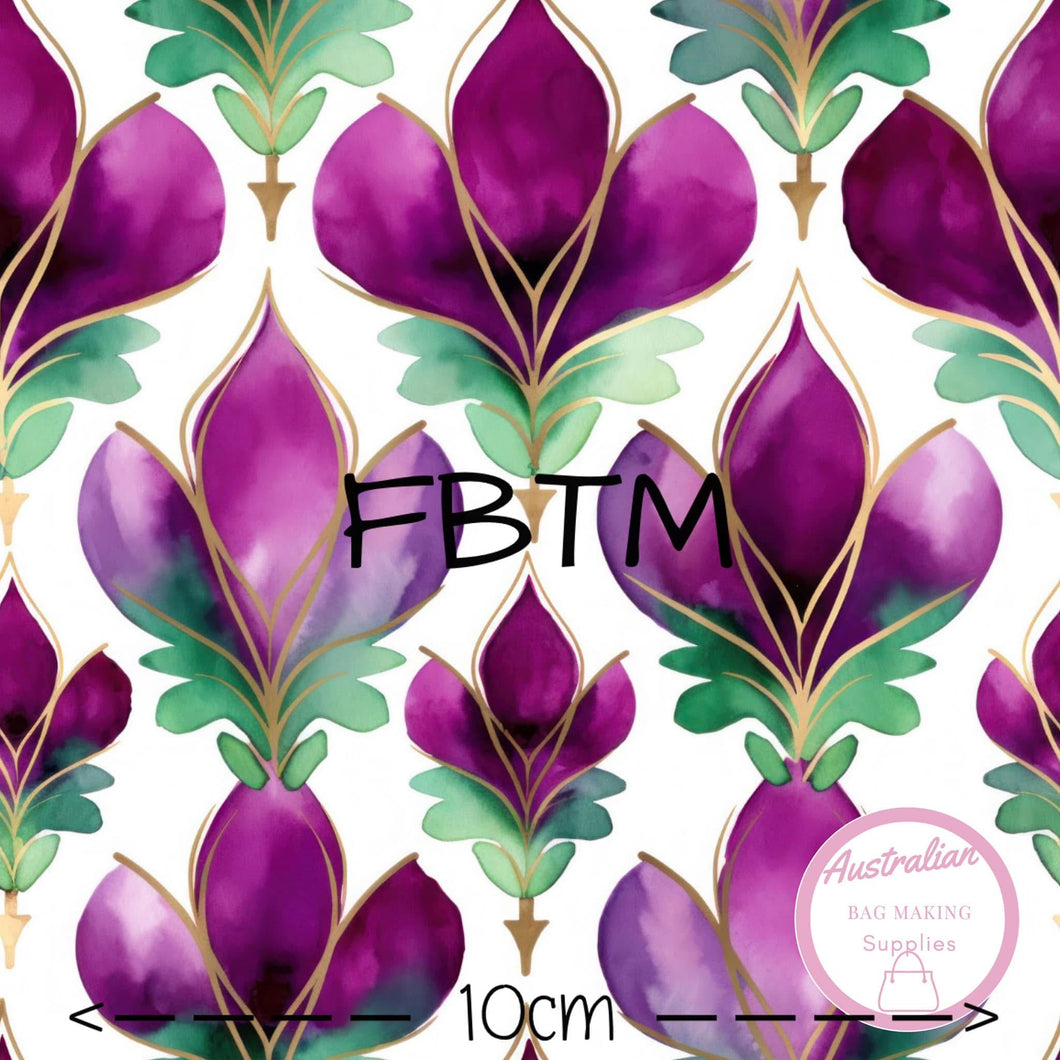 THEME ROUND #35 - ABMS Purple Blooms