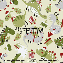 Load image into Gallery viewer, ROUND 51 - Green Xmas Dinos