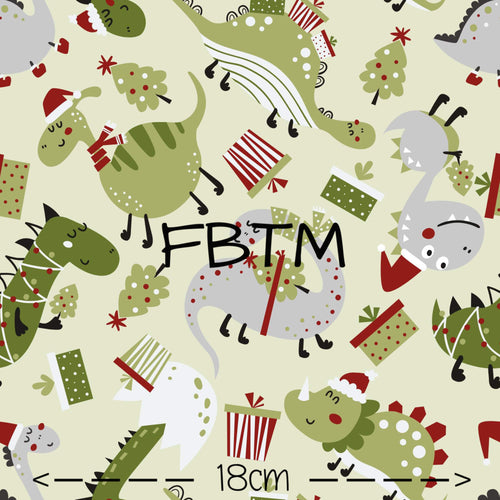 ROUND 51 - Green Xmas Dinos