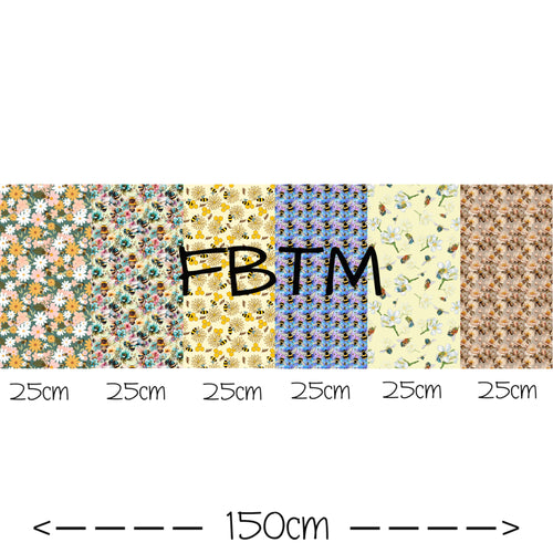 ROUND 46: 6 Part .5m Panel - Bees