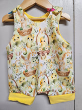 Load image into Gallery viewer, ROUND 54 - Bunny Chick Checkers DOUBLE SCALE (Twill)