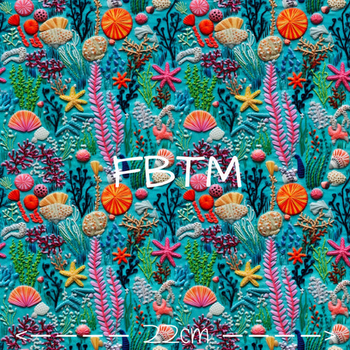 ROUND 45 - Embroidered Reef