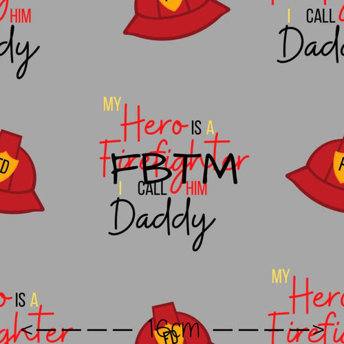 THEME #30 - My Firefighting Hero, Daddy