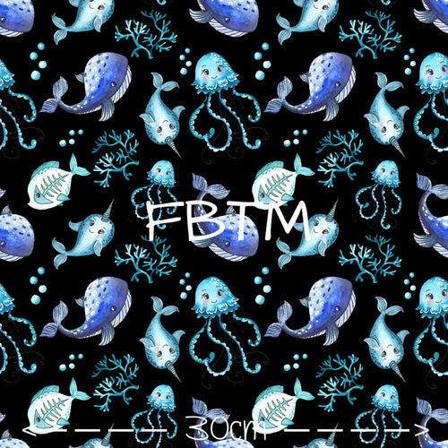 ROUND 52 - Neon Sea Creatures