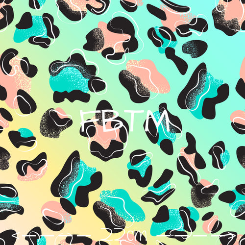 ROUND 54 - Leopard Lime