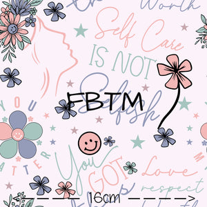 THEME #30 - Self Care Is Not Selfish COTTON LYCRA
