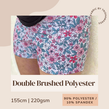 Load image into Gallery viewer, DPB; double brushed polyester; stretch fabric