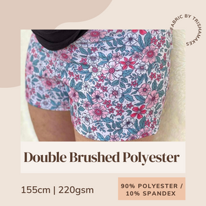 DPB; double brushed polyester; stretch fabric