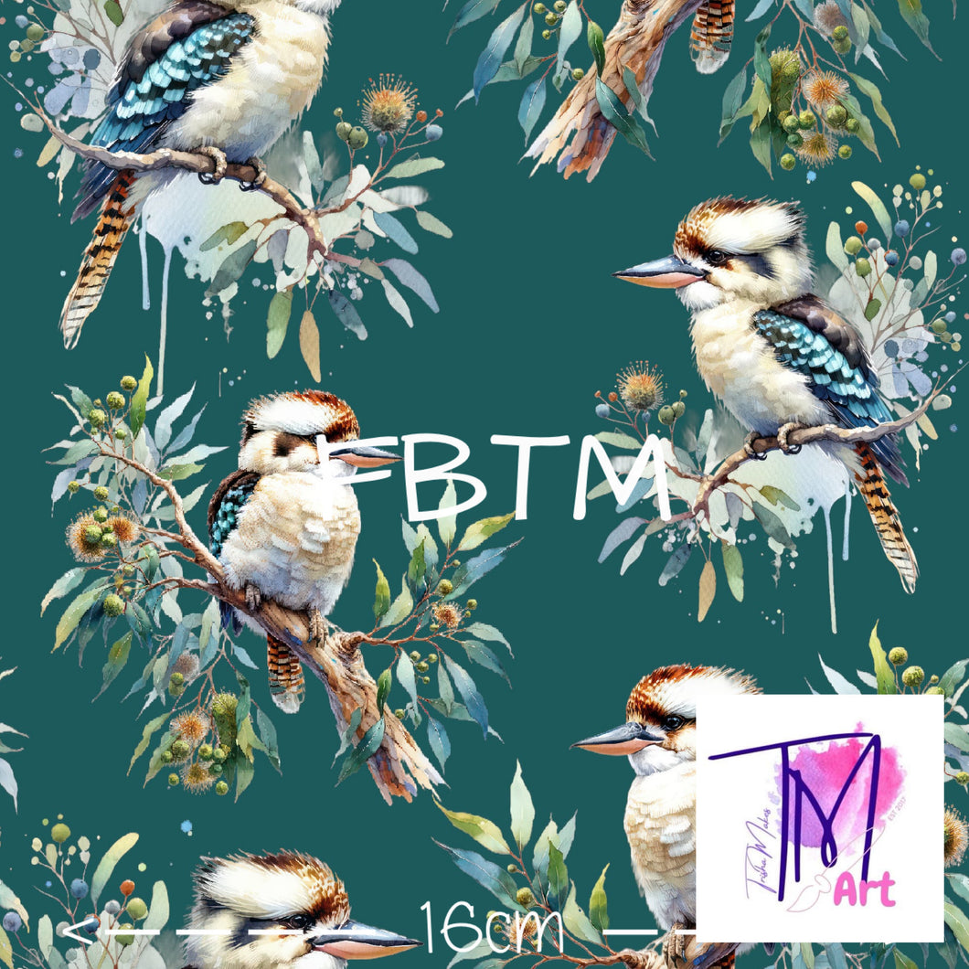 ROUND 60 - Exclusive Aussie Kookaburra on Green