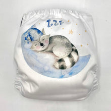 Load image into Gallery viewer, ROUND 15 - Sleeping Racoon Nappy Cuts