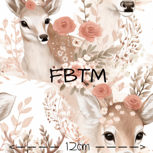 ROUND 43 - Floral Deer-lite