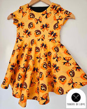 Load image into Gallery viewer, ROUND 49 - Halloween Candy Bows DOUBLE SCALE COTTON LYCRA 220gsm