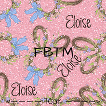 Load image into Gallery viewer, ROUND 44 -  Personalised Name Prints Bunny Ear Wreaths