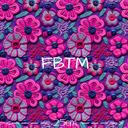 ROUND 40 - Flower Buttons