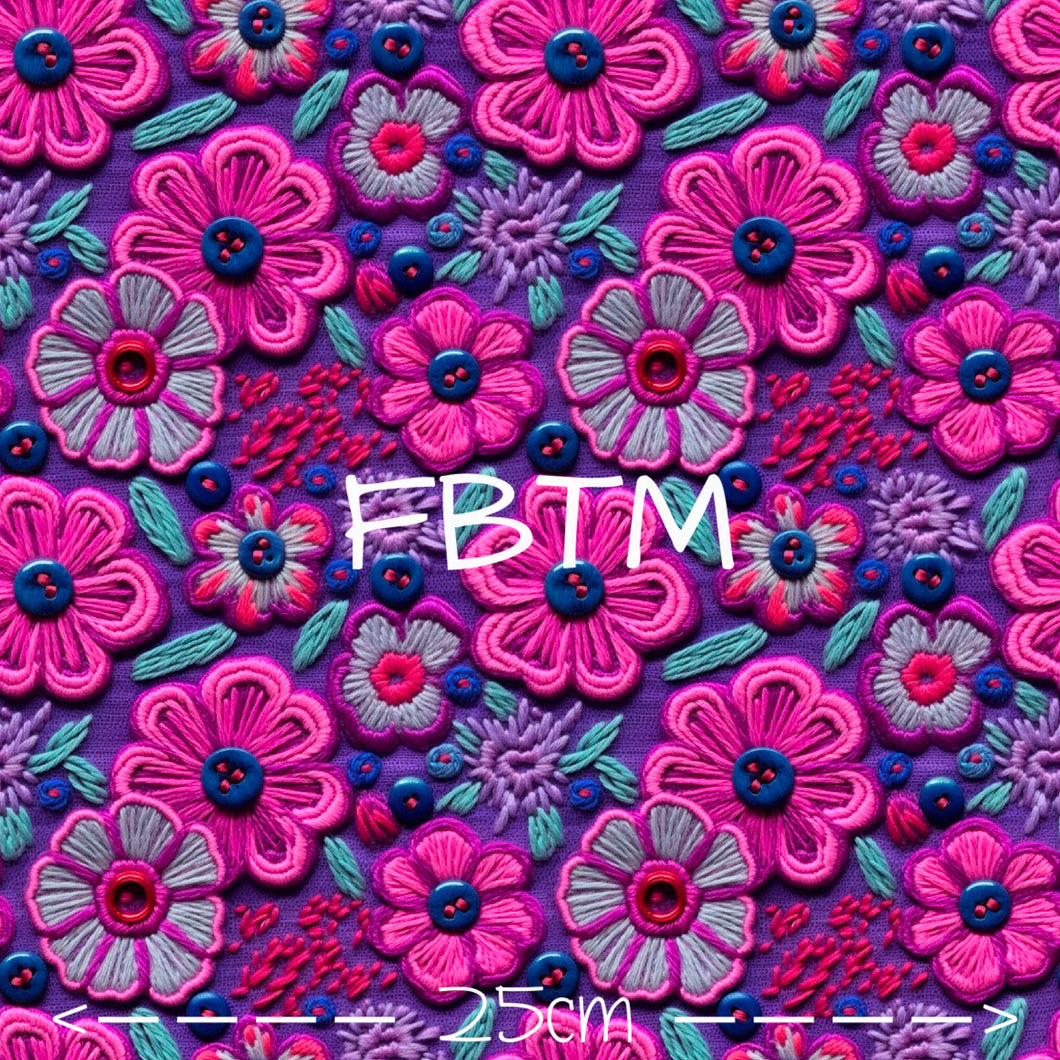 ROUND 40 - Flower Buttons