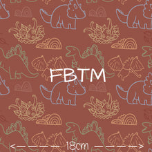 Load image into Gallery viewer, ROUND 57 - Dino Outlines