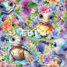 Load image into Gallery viewer, ROUND 51 - Turtle Flowerstorm