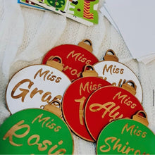 Load image into Gallery viewer, Teacher Gift Ideas, End of Year Gift Ideas, Personalised Baubles