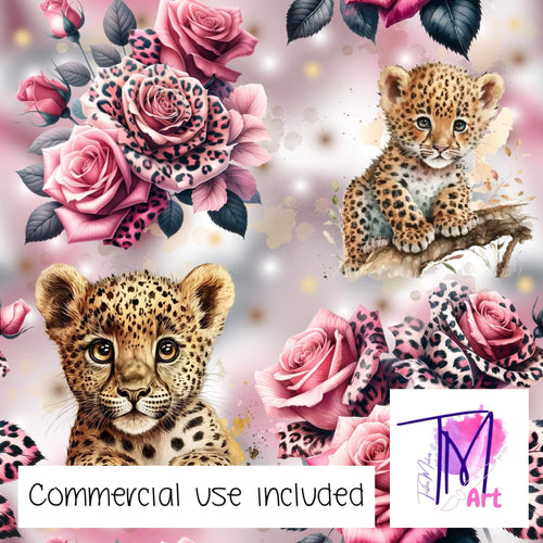 183 - Leopards & Roses (UNLIMITED)