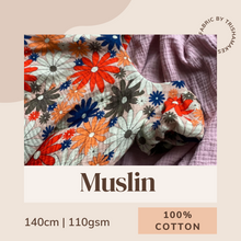 Load image into Gallery viewer, muslin fabric; cotton fabric; baby wrap fabric; custom fabric