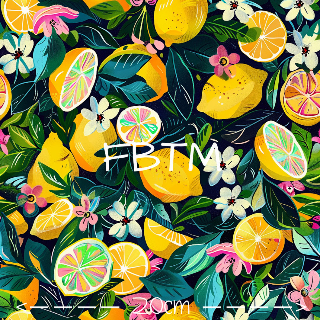 ROUND 57 - Floral Lemons