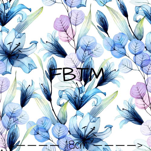 ROUND 57 - Blue Lily