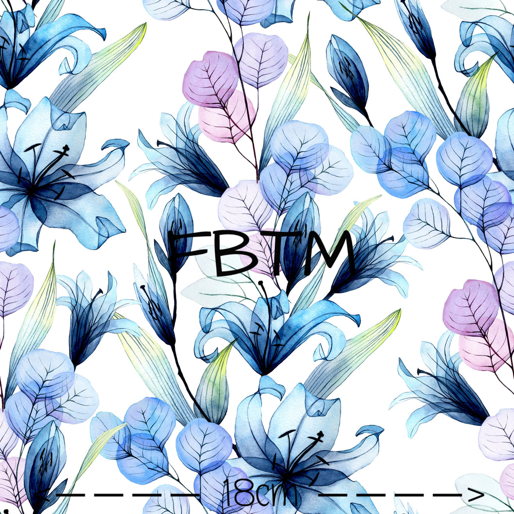 ROUND 57 - Blue Lily