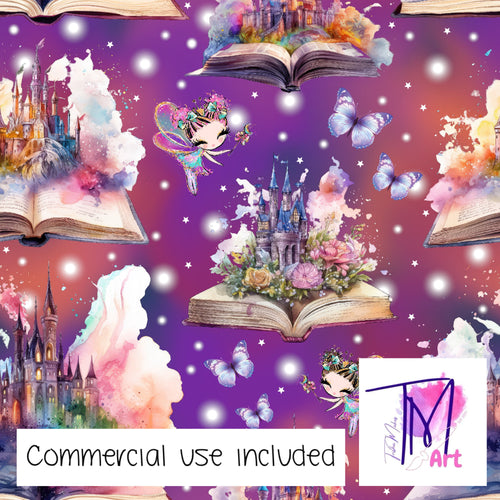 367 - Fantasies in Books on Purple (UNLIMITED)