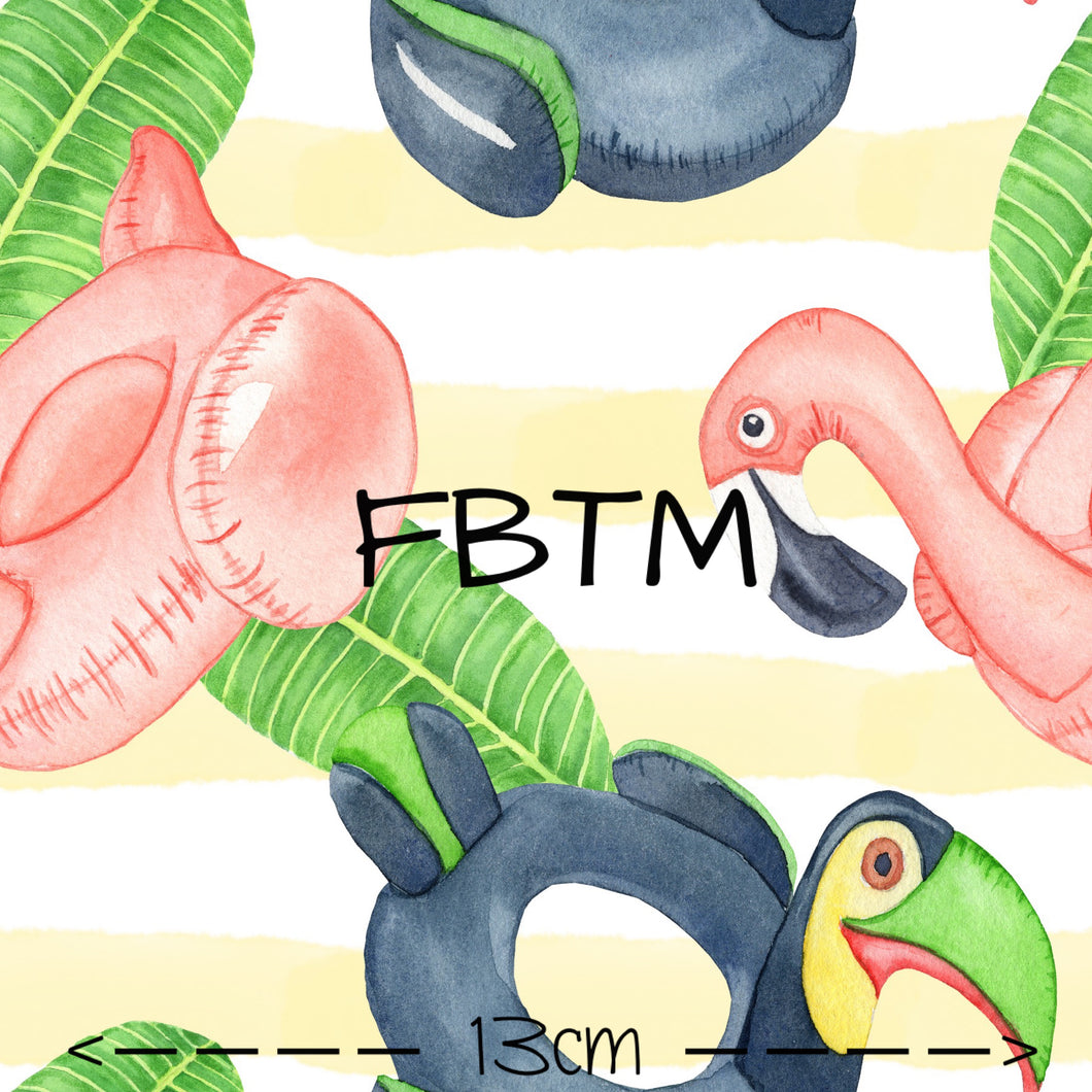 ROUND 58 - Flamingo Toucan Pool Rings