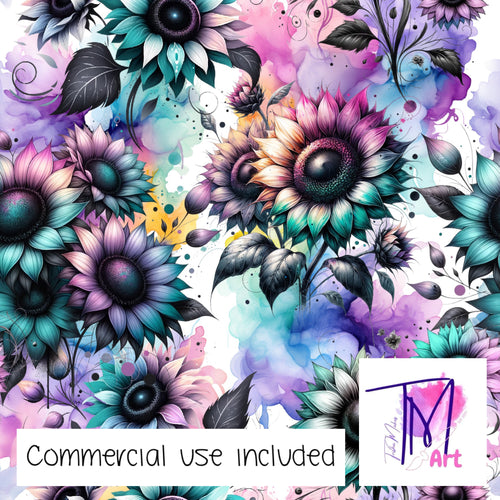 375 - Stylised Sunflowers (UNLIMITED)