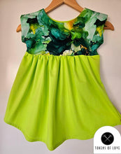Load image into Gallery viewer, SOLID Cotton Lycra - Fluro Green (half metre)