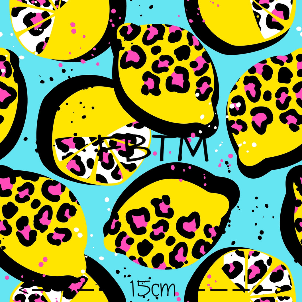 ROUND 59 - Leopard Print Lemons