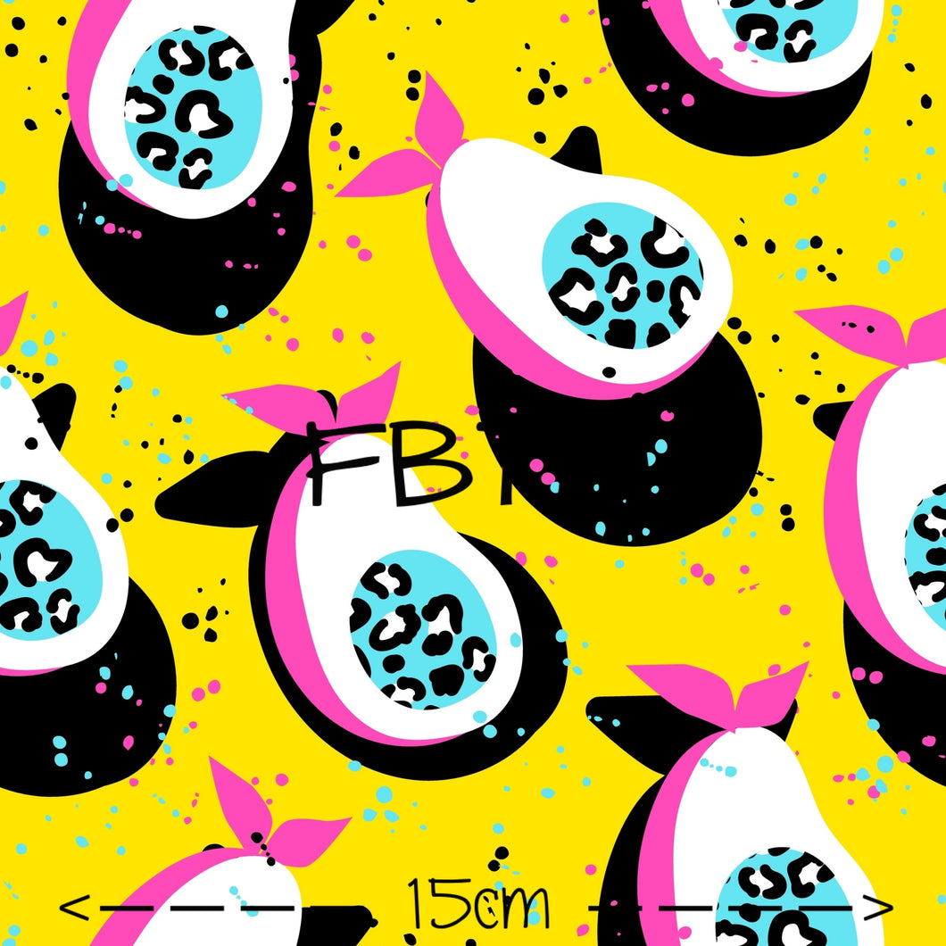 ROUND 59 - Leopard Print Avocados