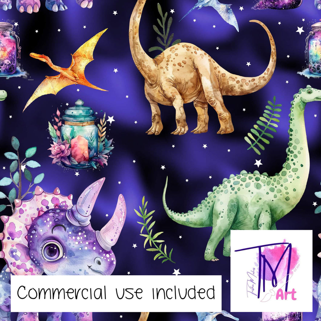 204 - Dinosaur Secrets Blue (UNLIMITED)