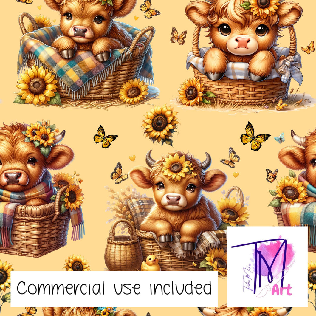 235 - Basket Buddies on Orange (UNLIMITED)