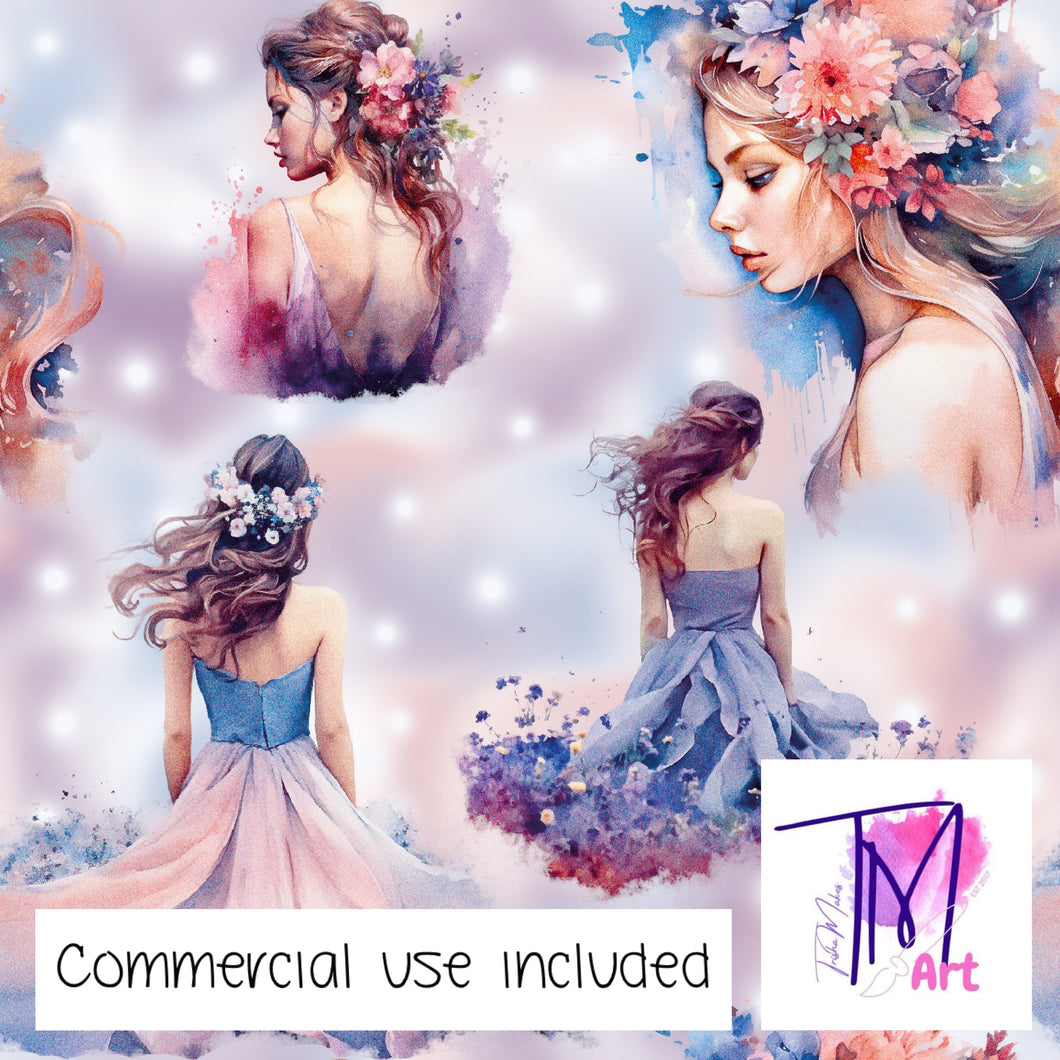 246 - Beautiful Woman Light Glow (UNLIMITED)