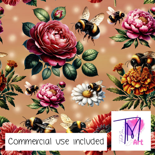 249 - Bee on a Flower (UNLIMITED)